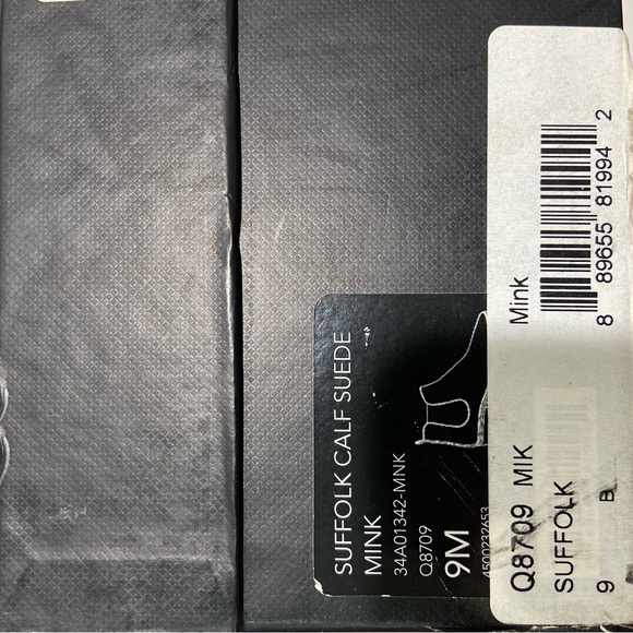 Coach Women’s Boots SUFFOLK CALF SUEDE Brown MINK size 9 - Picture 8 of 8